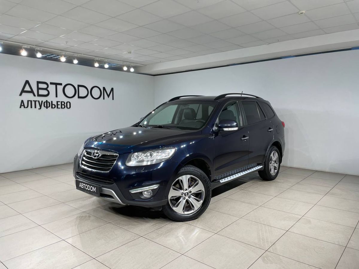 Hyundai Santa Fe Elegance + Navi 2.2d AT 4WD (197 л.с.) фото 1